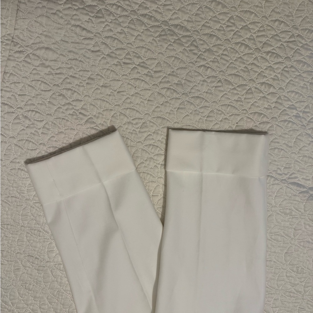 Chico's Elegant Cream Trousers - Picture 6 of 7